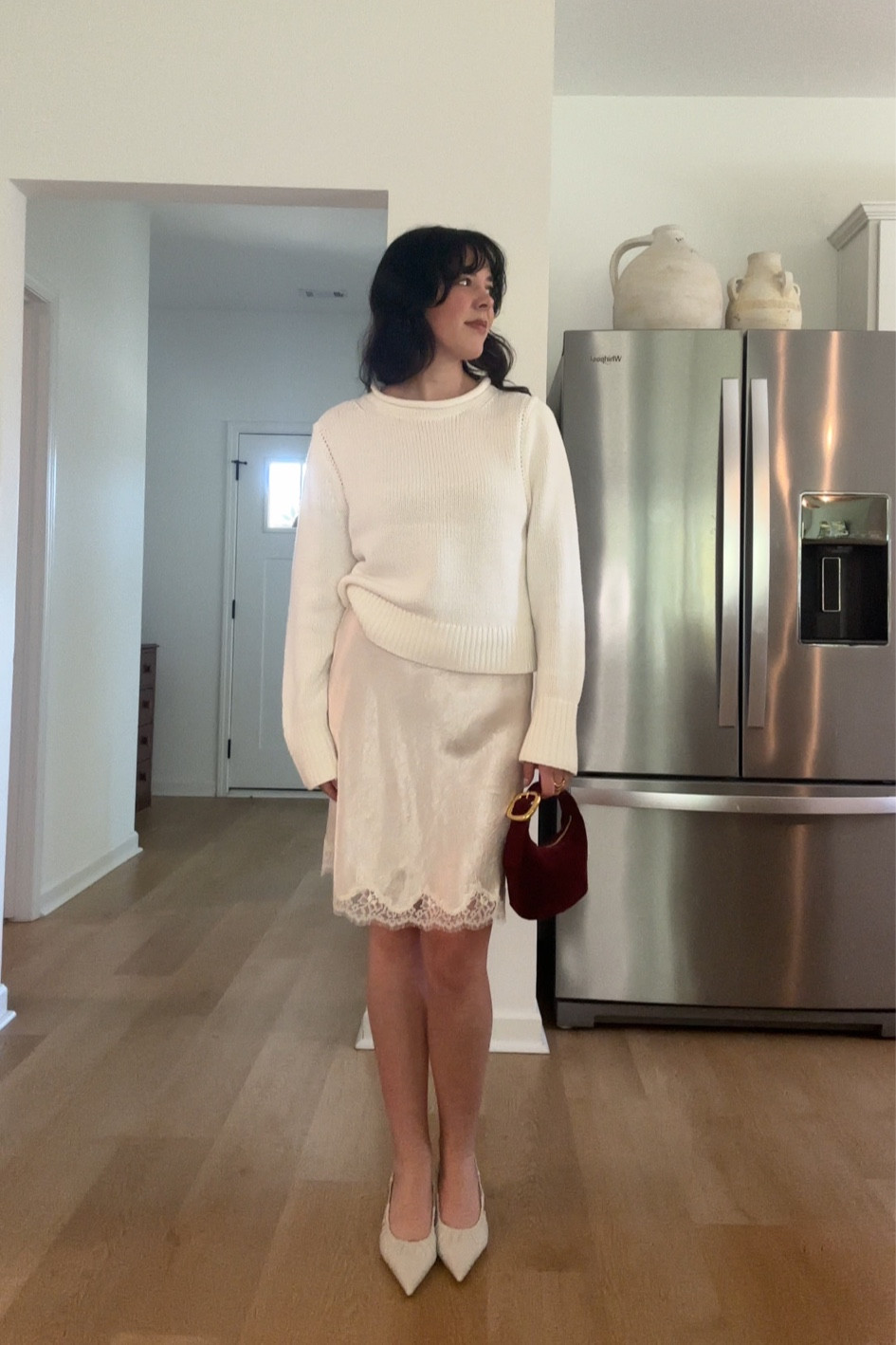 Sweater and skirt are 30% off 🤍 

#LTKFindsUnder100 #LTKStyleTip #LTKSaleAlert