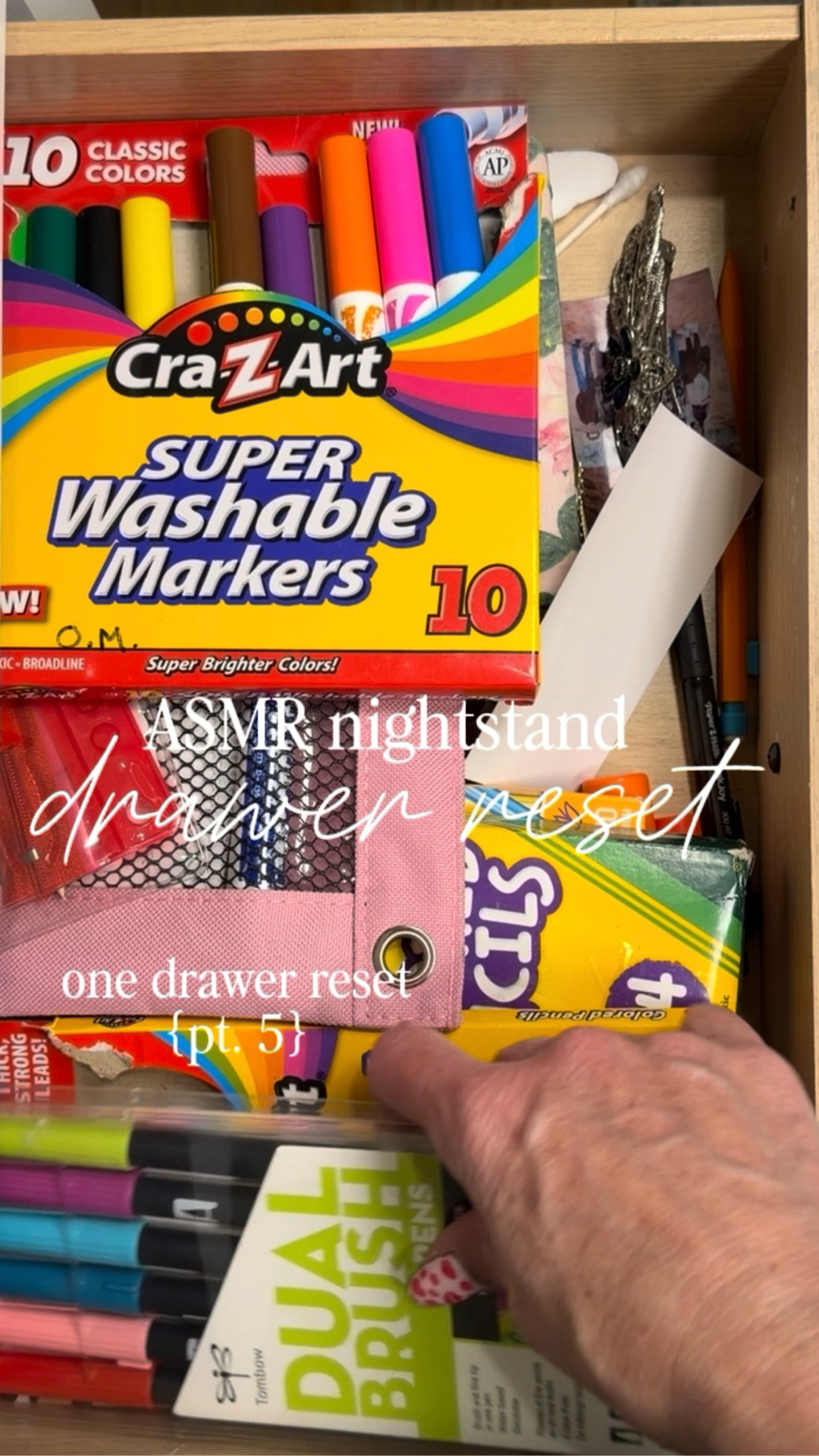 One Drawer Reset — Part 5 💕

Tween nightstand edition. Real life, real mess, real solutions. Sharing the organizers that helped turn this chaos into something she can actually keep tidy ✨

#HomeOrganization #TweenRoom
#NightstandReset #MomLife
#RealisticReset #LTKHome
