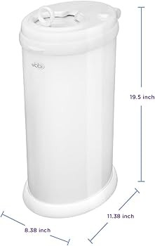 Ubbi Steel Diaper Pail, Odor Locking, No Special Bag Required, Award-Winning, Registry Must-Have,... | Amazon (US)