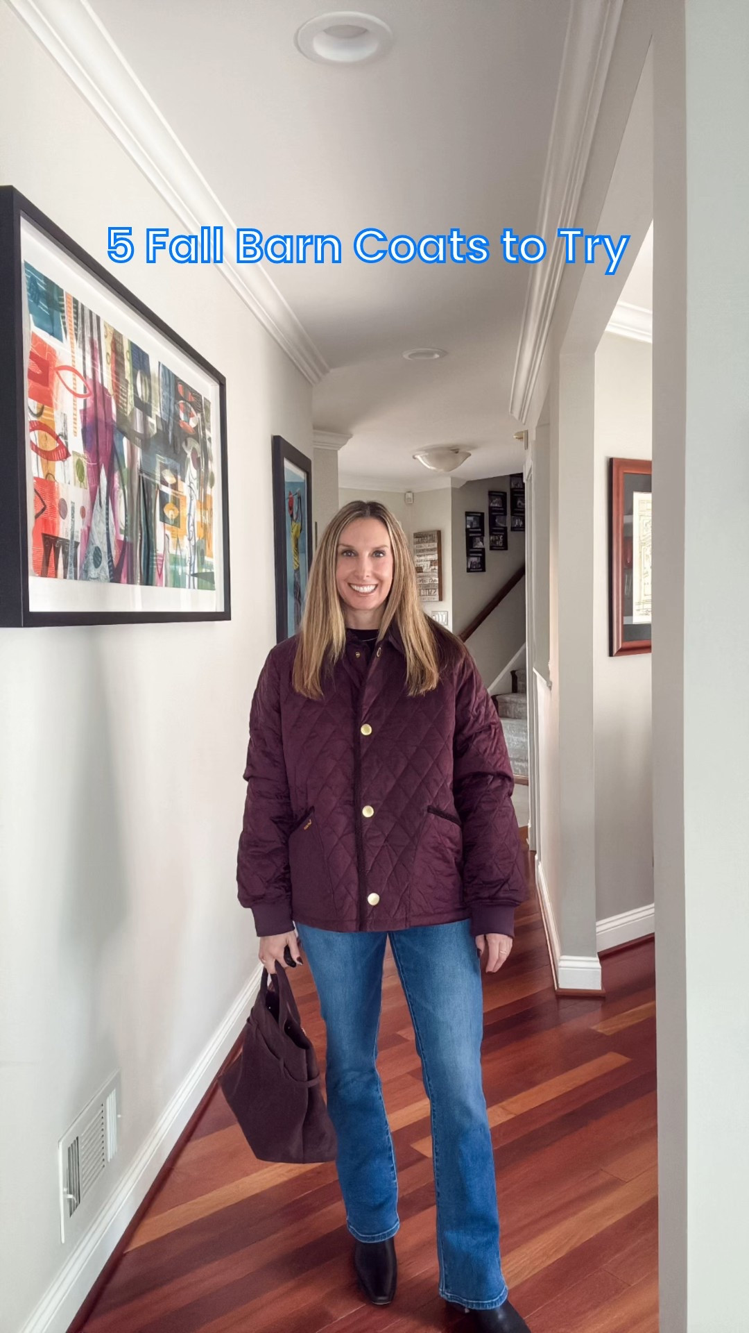 5 fall barn coats to try - 
First 4 are Barbour and last is Wayf
Sizing info:
Burgundy is size 8
Solid waxed black is 6 (could’ve sized up)
Tartan is size 4 (could’ve sized up)
Navy is size 6
Cream is size small

#LTKSeasonal #LTKOver40