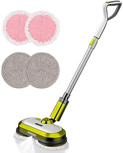 Cordless Electric Mop, Electric Spin Mop with LED Headlight and Water Spray, Up to 60 mins Powerf... | Amazon (US)