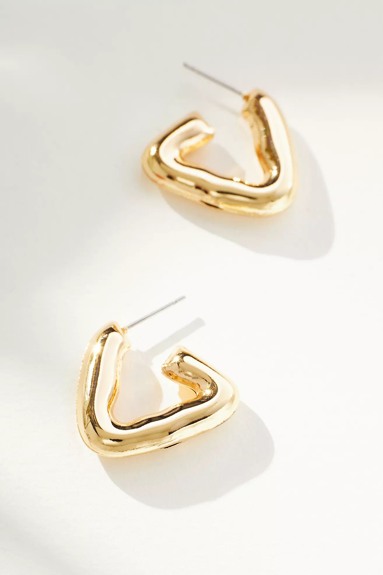 By Anthropologie Chunky Triangle Earrings | Anthropologie (US)