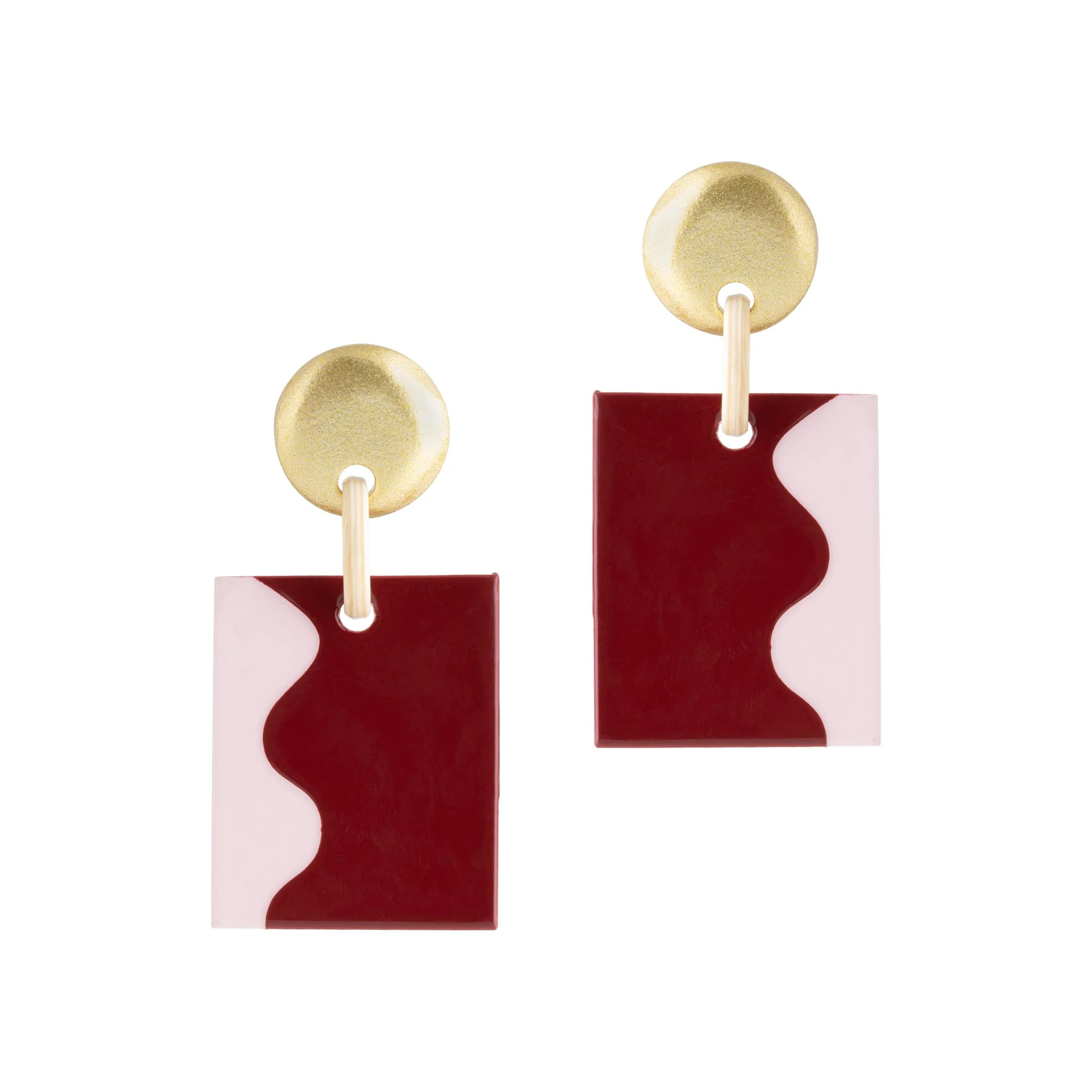 Nicvatole Block Earrings | Sunshine Tienda