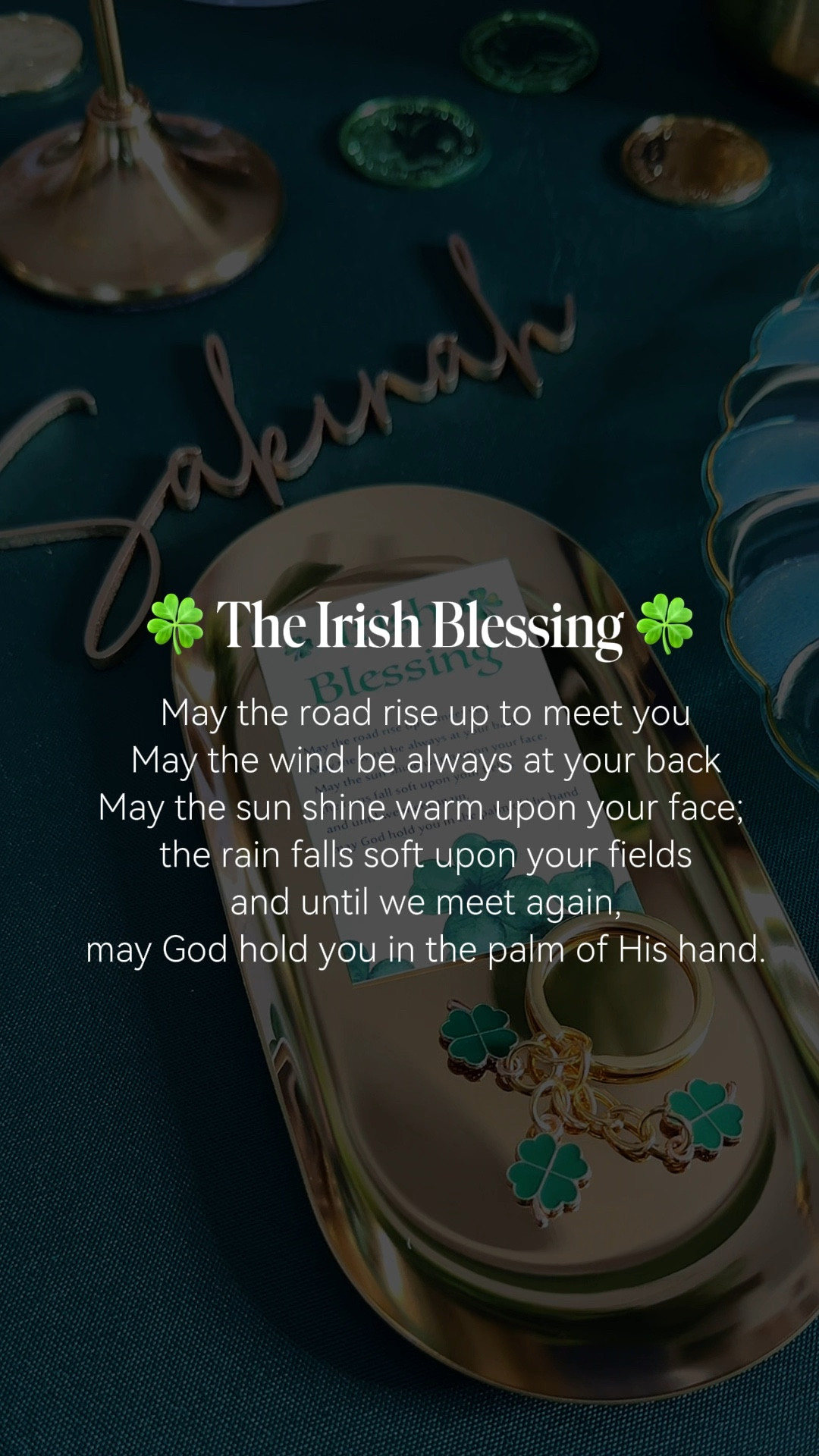Irish Blessing | St. Patrick’s Day Gift Idea | Keychain | Shamrock | Lucky Charms

#LTKFindsUnder50 #LTKSeasonal