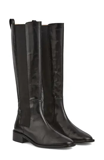 LK Bennett Zara Knee High Boot in Black at Nordstrom Rack, Size 40 | Nordstrom Rack
