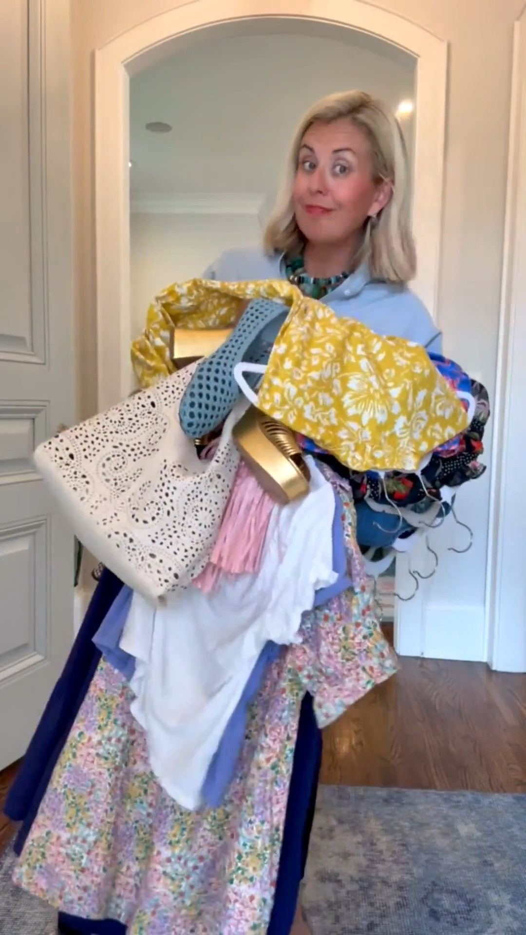 Wake up ladies!! We have an ANTHRO CODE!! 

*Use my code CATHERINE20 for 20% off Orders of $100+ at Anthropologie 
*Dates: Thursday 6/25 – Sunday 6/28 
@anthropologie
#anthropartner

SIZING: 
Mabel Top - xs
Colettes - 26P
Blue Flats - 7 (size 1 down)
Yellow Mini Dress - small
Jelly’s - 8 tts
Somerset Mini Dress - xs
Booties - 8 tts
Somerset Maxi Dress - xs
Gold Heels - 8 tts
Bettina Mini Dress- xs
Sneakers - 8 tts 
Quinn Tee - xs 
Culotte Pants - xs
Sandals - 8 tts

#LTKOver40 #LTKstorytime #LTKdayinmylife