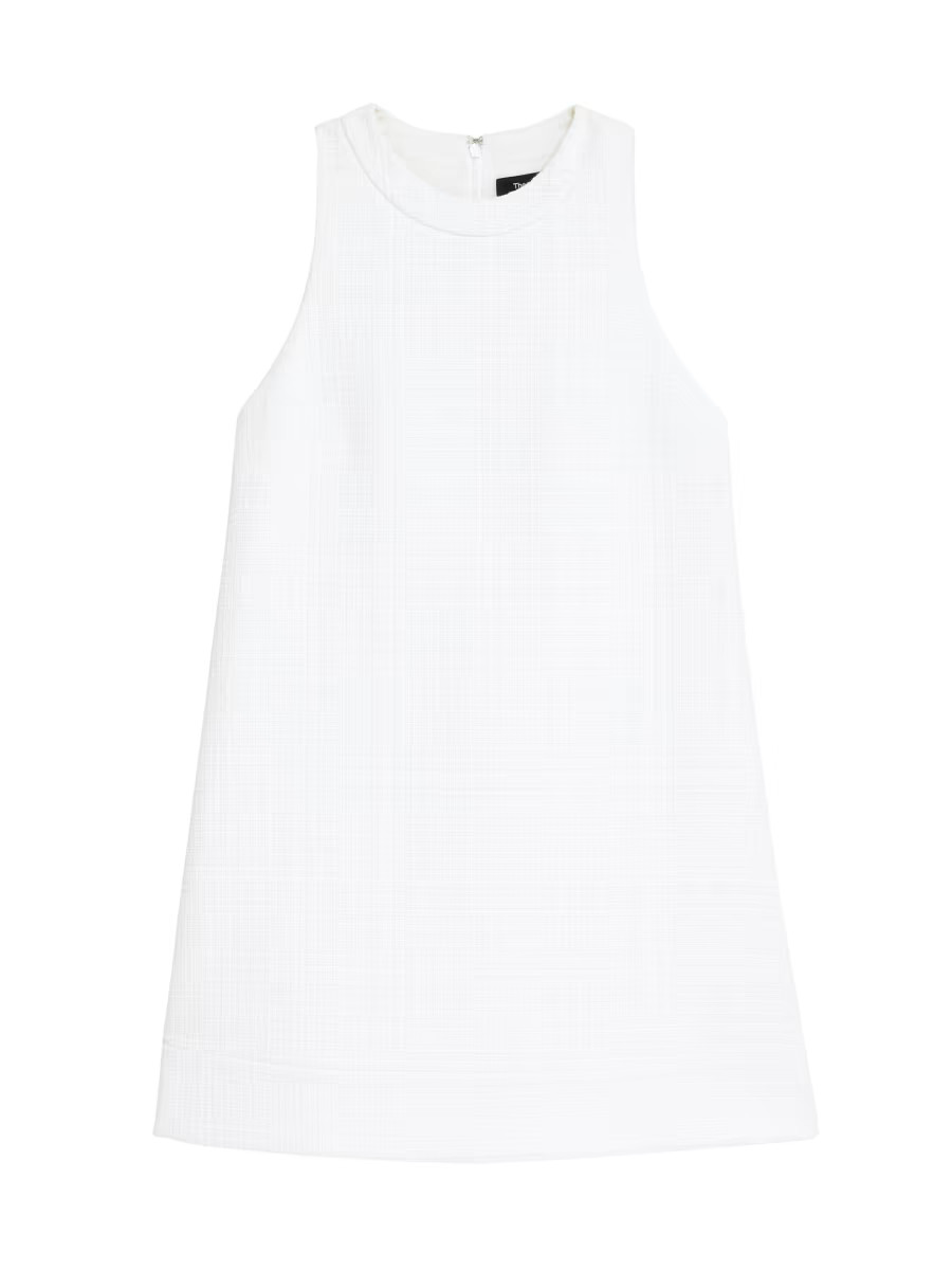 Sleeveless Shift Minidress | Saks Fifth Avenue