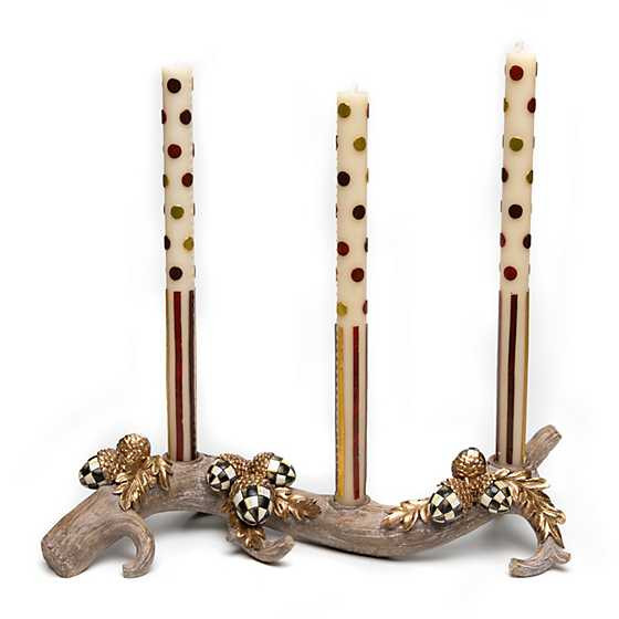 Acorn Garland Candle Holder | MacKenzie-Childs