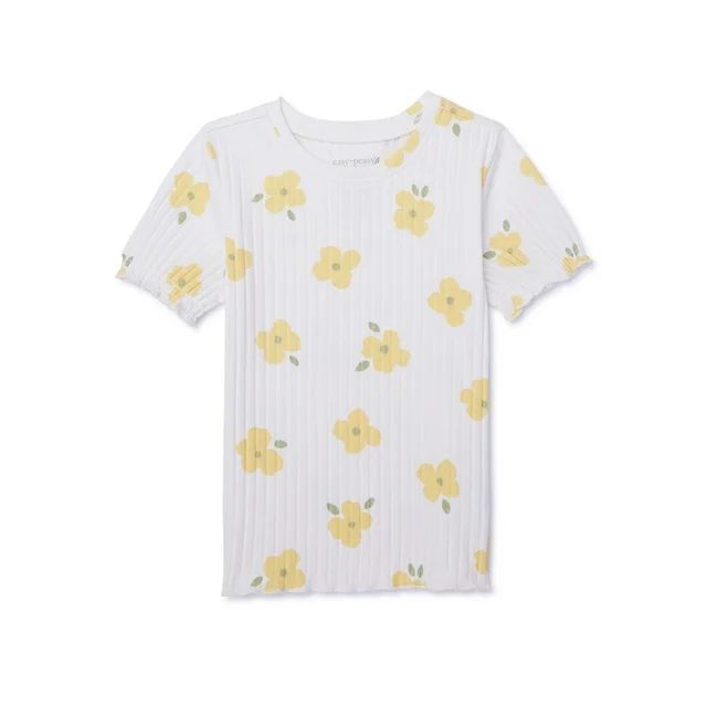 easy-peasy Toddler Girl Puff Sleeve T-Shirt, Sizes 18M-5T | Walmart (US)