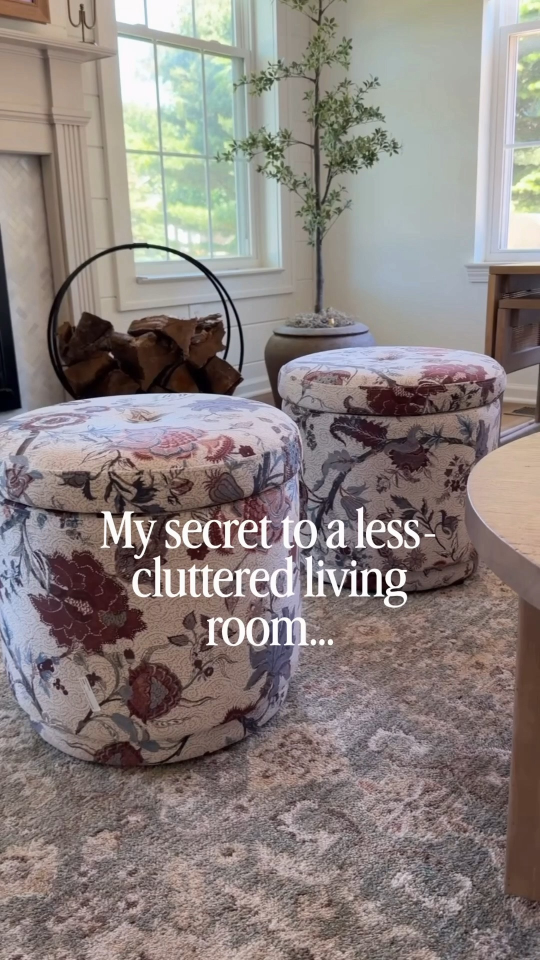 My Target swivel ottomans (with storage!) are currently back in stock!

#LTKHome