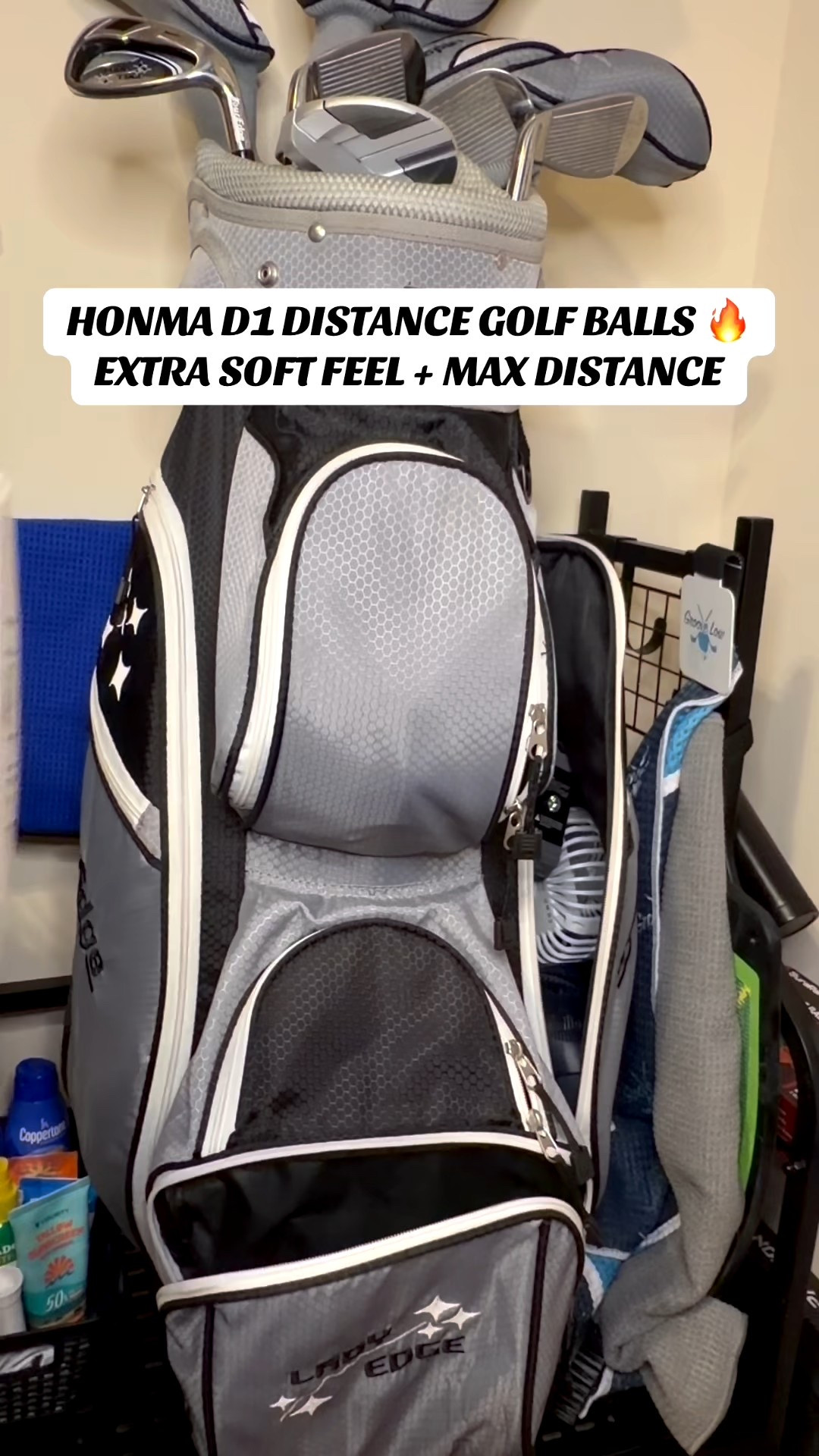 Leveling up my game one drive at a time 💛 These HONMA D1 balls are SO soft, super long, and easy to track on the course. Linked here for my golfers 🏌🏽‍♀️✨

#golf #beginnersgolf #distancegolfballs #golfer #golfgift

#LTKMens #LTKfitnessgoals #LTKActive