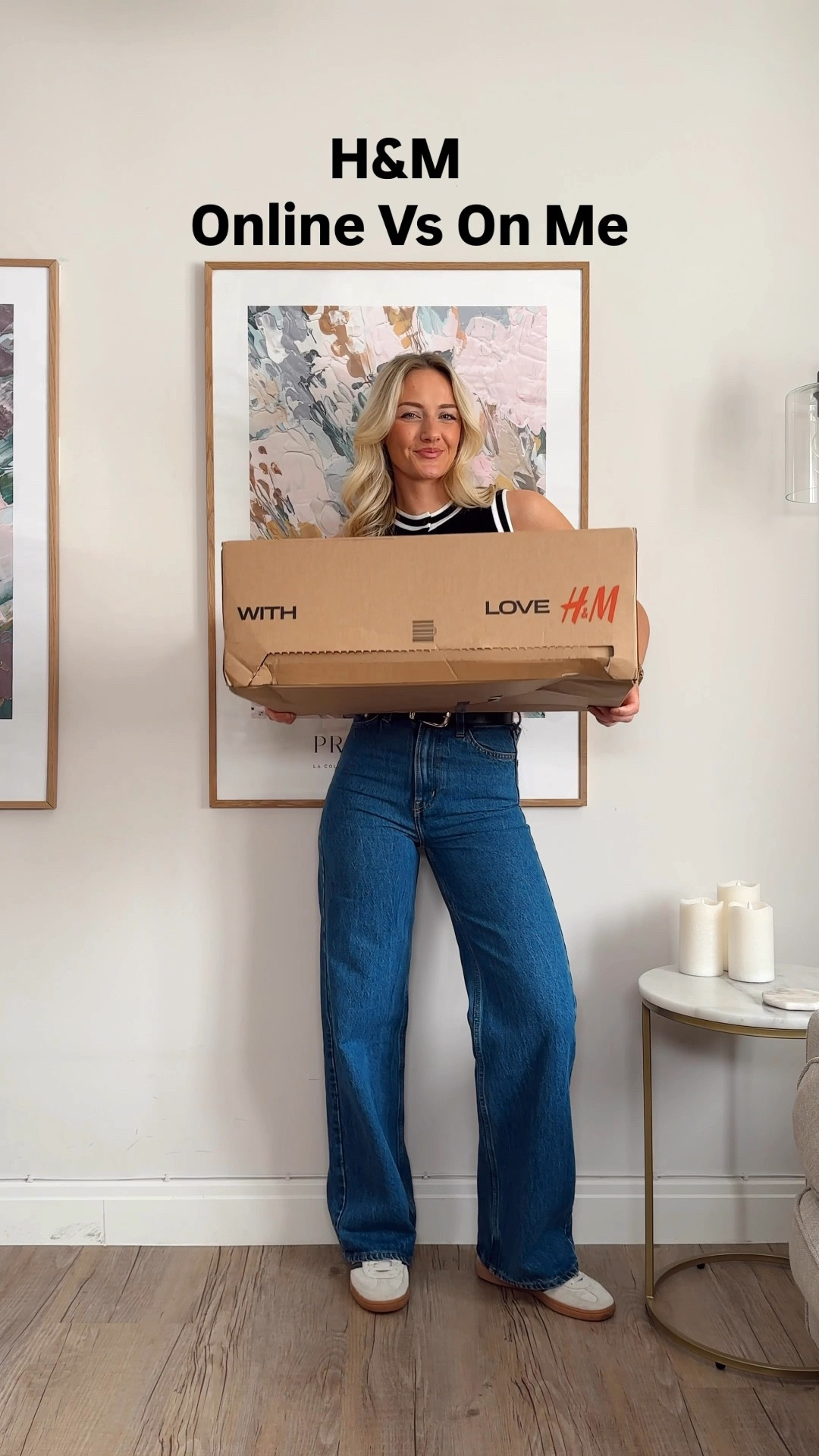 H&M Online vs On Me! Sizing 👇🏼
linen shirt: size small
linen trousers: size 8 regular length
bag: linked below 
sandals: linked below
navy vest: size xs
jeans: size 6
trainers: linked below 
bag: polene mini cyme 
skirt: size 6 
white strappy top: size small
bag & sandals linked 
denim jacket: size small
bag & sandals linked 
turtleneck top: size xs
jeans: same as before size 6 



#LTKuk #LTKspring #LTKAprilSpotlight