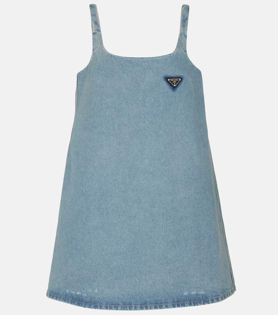 Denim minidress | Mytheresa (UK)