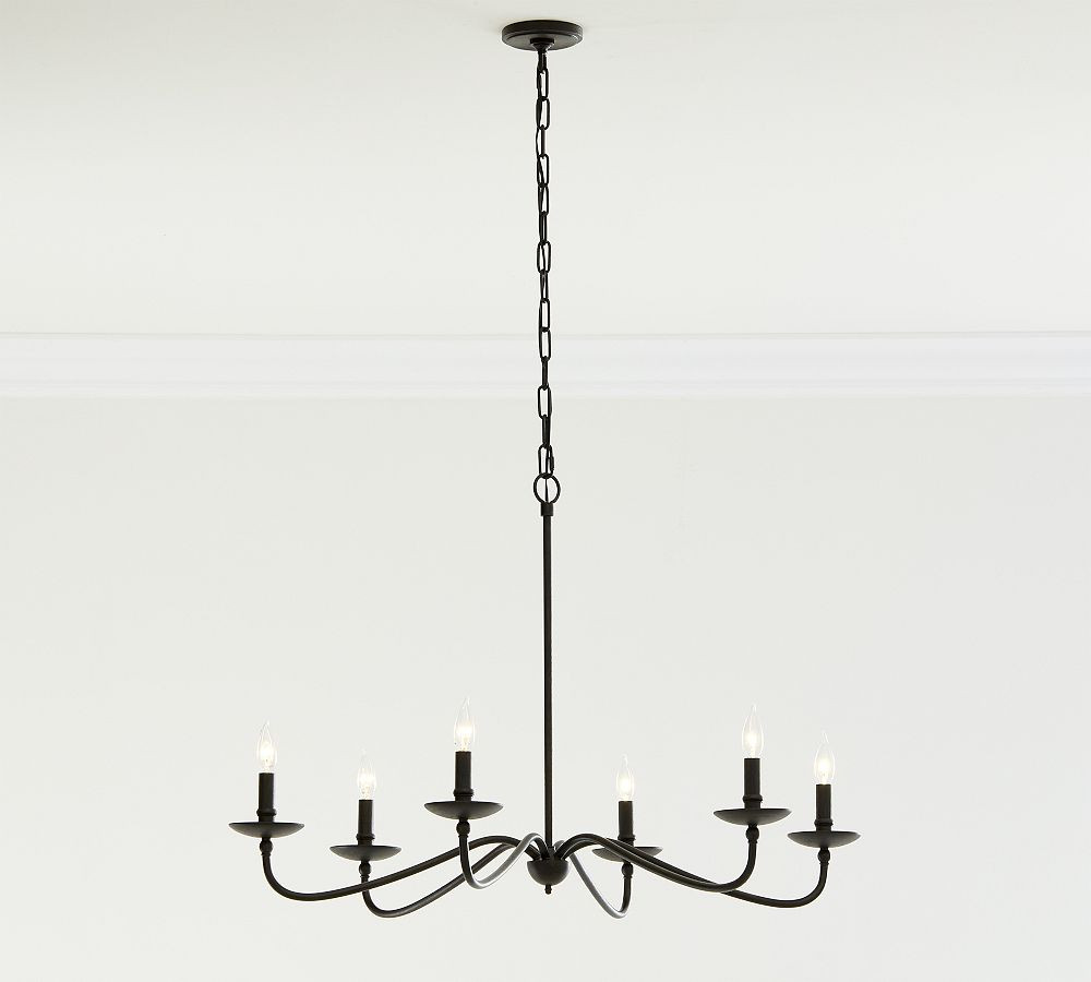 Lucca Iron Chandelier | Pottery Barn (US)