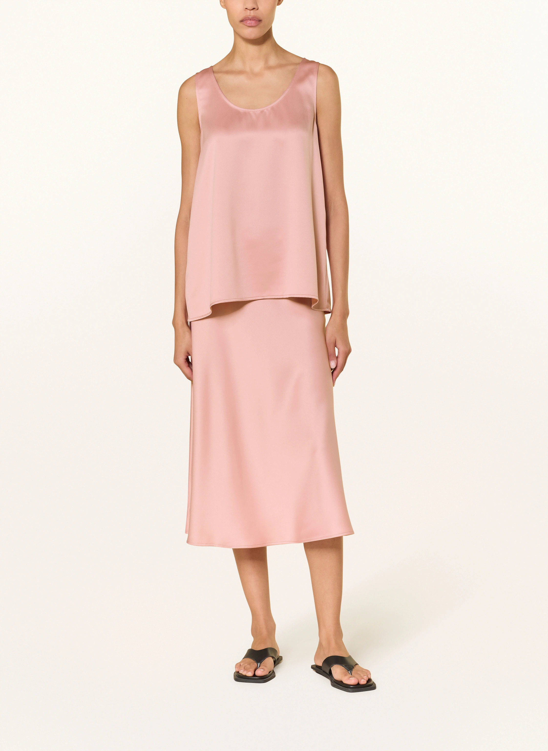 Juvia Satinrock FLEUR in rosé | Breuninger (DACH)