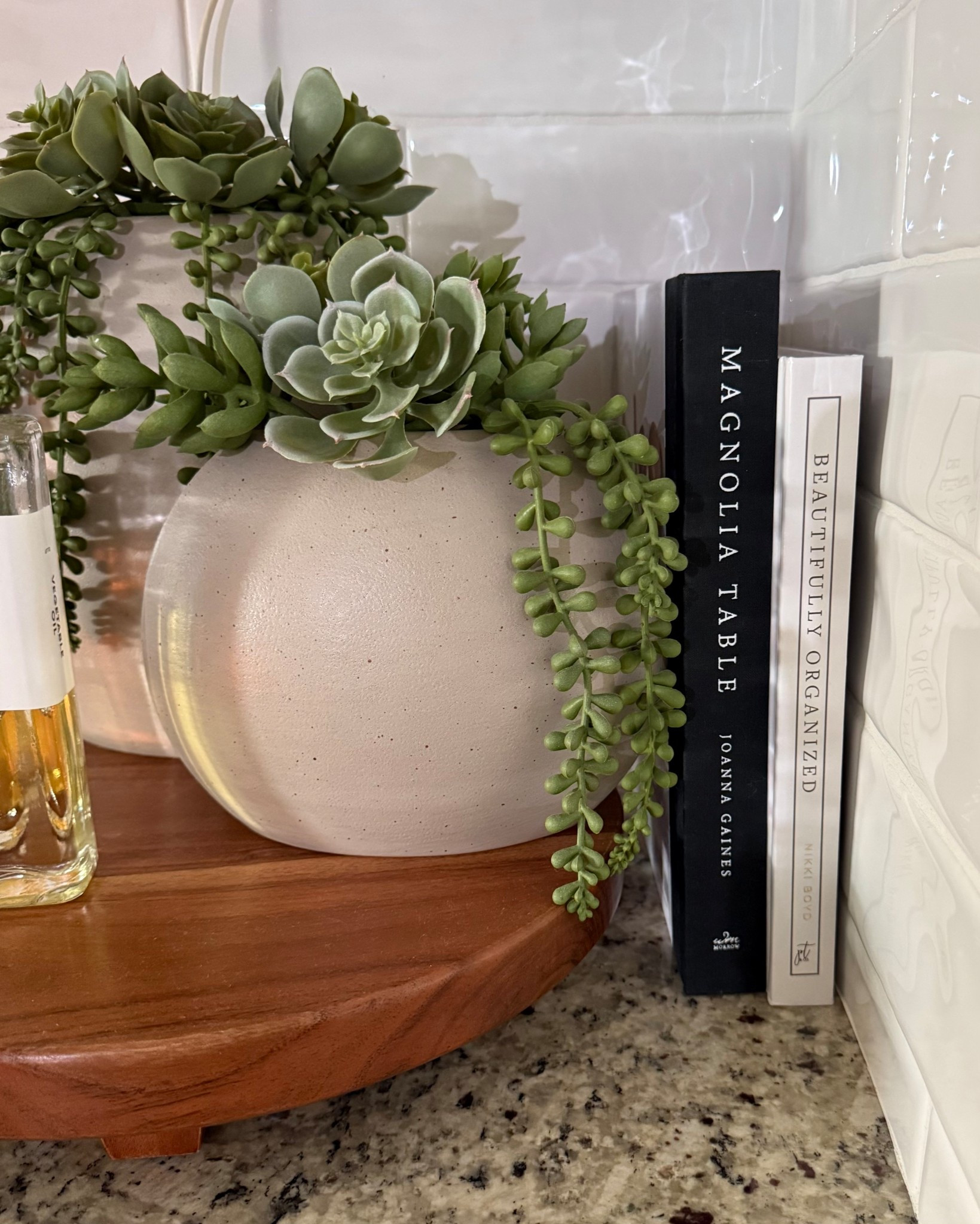 These decorative books bring a soft, styled look to our kitchen corner. 
#HomeDecorBooks #AmazonHomeFinds #BooksAsDecor #KitchenShelfie #InteriorStyling

#LTKHome #LTKStyleTip #LTKFindsUnder50