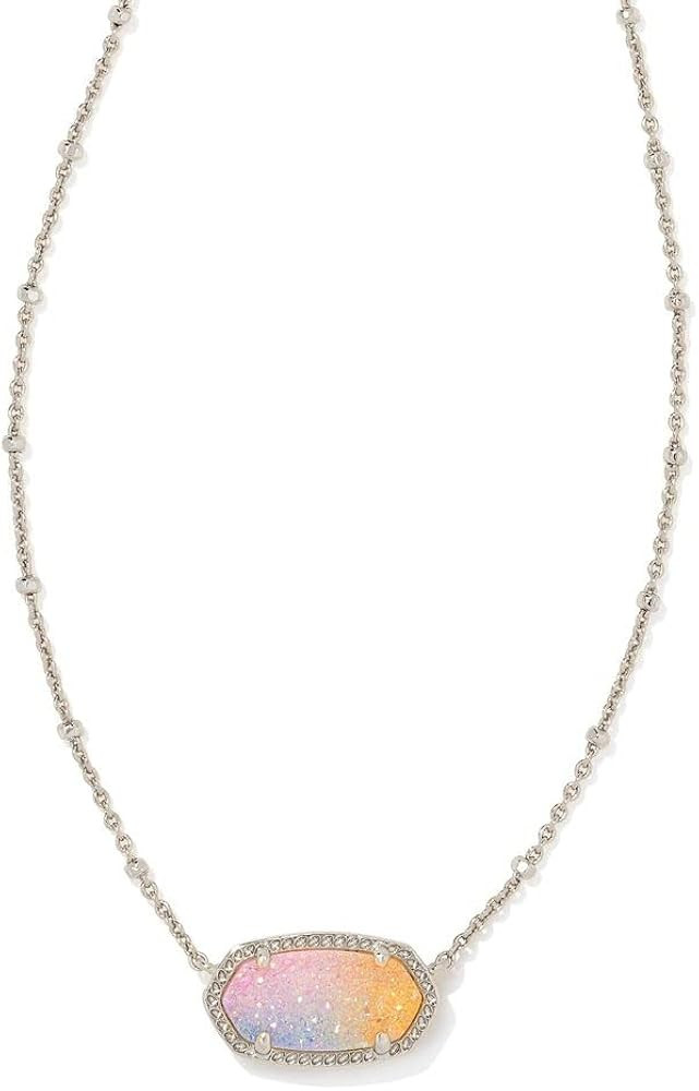 Kendra Scott Elisa Satellite Short Pendant Necklace for Women, Dainty Fashion Jewelry | Amazon (US)