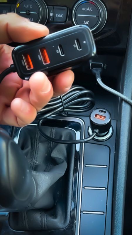 Don’t waste allll that time spent in the car! Power up all our devices while on the go. This incredibly powerful, 6 port car charger is 5x than the average charger. It’s great for road trips or when the whole family is in the car. Check it out here along with some other items sure to make time spent in our vehicles just a bit easier!↣ 

#LTKtravel #LTKfamily #LTKVideo