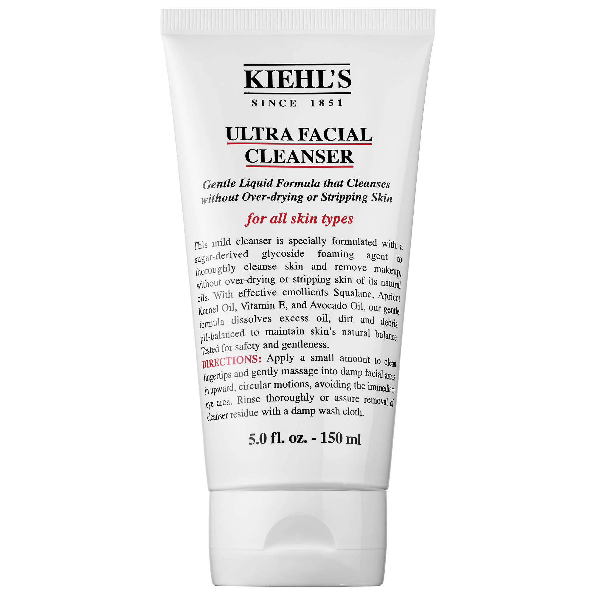 Kiehl's Since 1851 Ultra Facial Cleanser 5 oz/ 150 ml | Sephora (US)