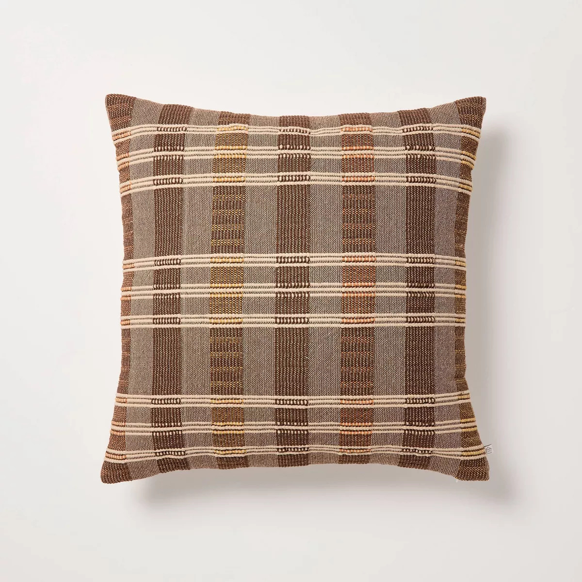 24"x24" Stripe Square Toss Pillow - Hearth & Hand™ with Magnolia | Target