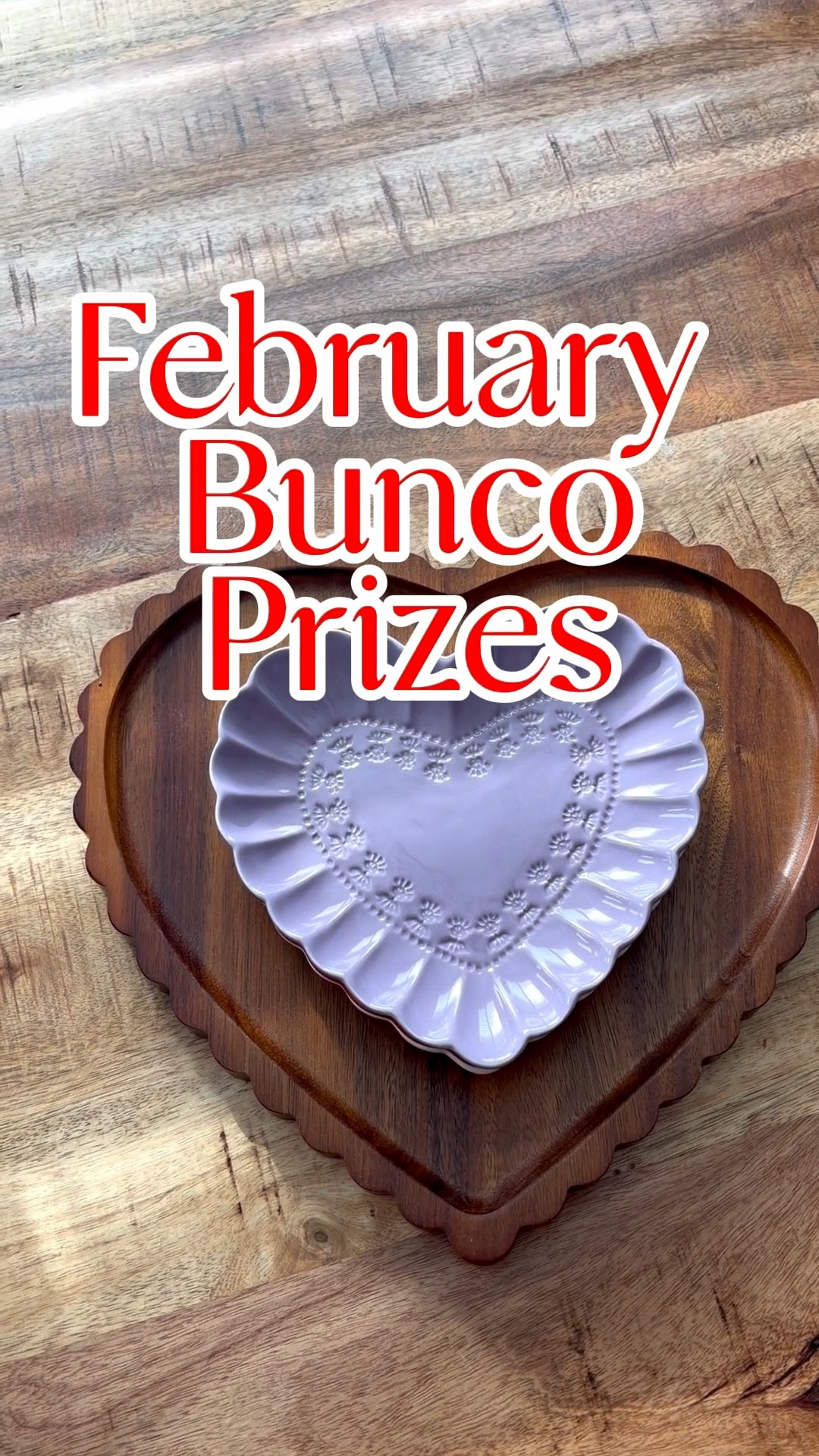 I’m hosting bunco in February and these are the prizes I bought! I wish I could win every round so I could keep them all!

#LTKValentine