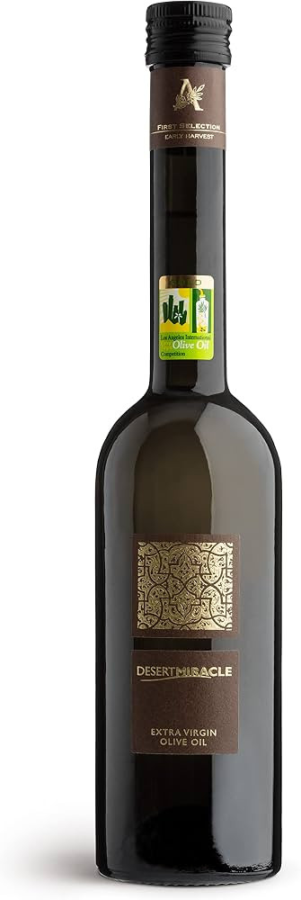 Desert Miracle Cold Pressed Polyphenol Rich Moroccan Olive Oil, First Cold Pressed EVOO From Moro... | Amazon (US)