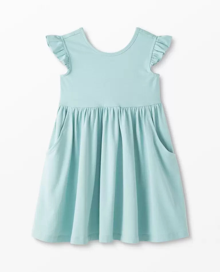 Super Soft Ruffle Skater Dress | Hanna Andersson