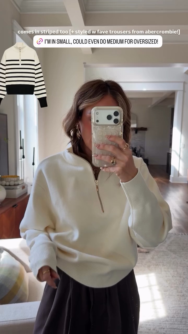 Zara varley look for less!! I’m in small & xs trousers comes in striped too [+ styled w fave trousers from abercrombie!]

#LTKgrwm #LTKdayinmylife #LTKootd