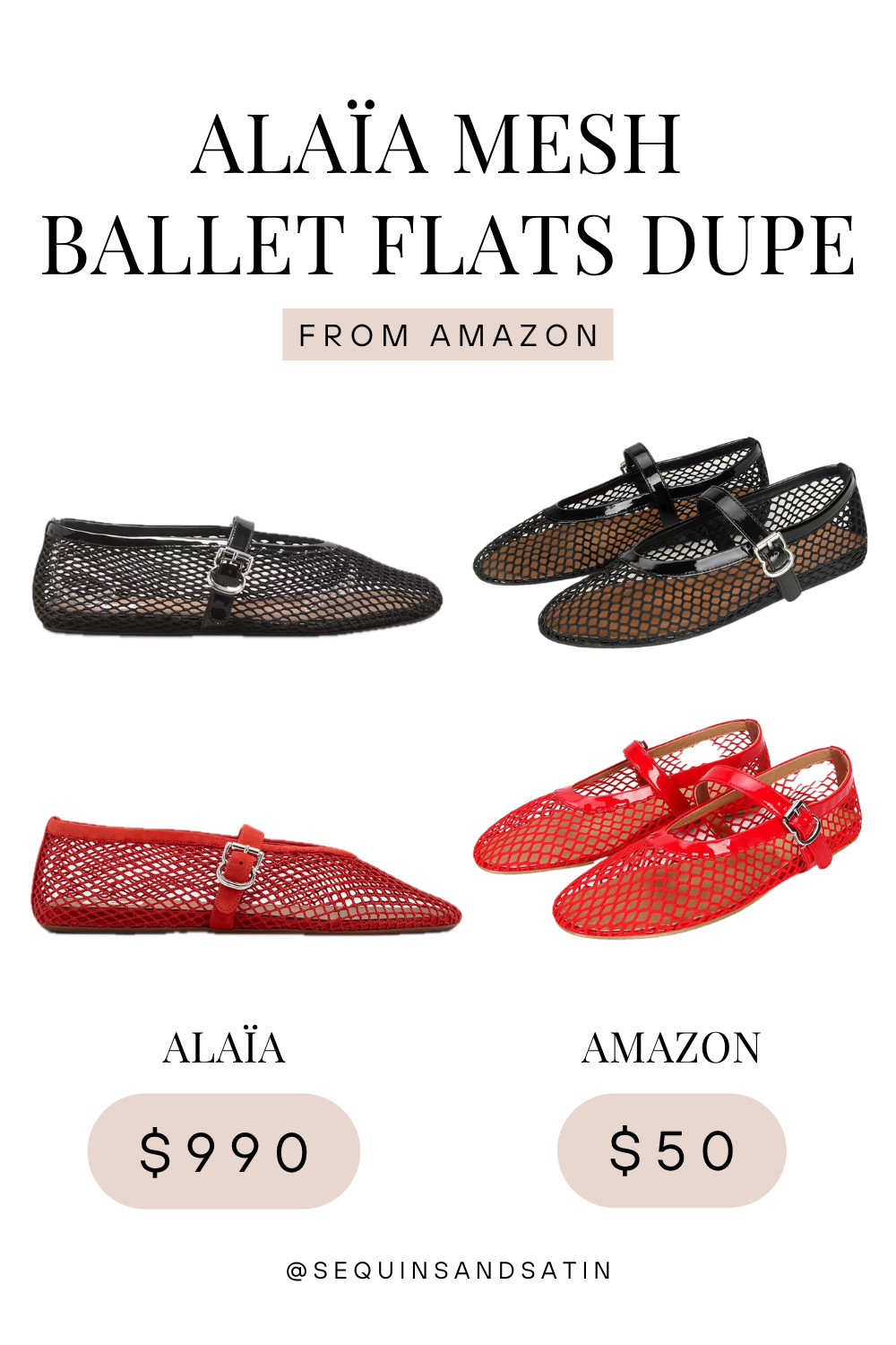 Alaïa Mesh Ballet Flats Dupe From Amazon!

*Not a knockoff, just a similar style for less $$*

Alaïa mesh ballet flats, Alaïa ballet flats, Alaïa fishnet flats, Alaïa dupe, Alaïa dupes, Alaïa shoes dupe, Alaïa ballet flat dupe, Alaïa mesh flats dupe, Alaïa fishnet ballet flats dupe, Alaïa inspired shoes, designer shoe dupes, designer inspired shoes, ballet flats, mesh ballet flats, fishnet ballet flats, mesh flats, fishnet flats, buckle ballet flats, buckle strap flats, Amazon fashion, Amazon shoes, Amazon shoe finds, Amazon ballet flats, Amazon dupes, Amazon fashion finds, affordable ballet flats, affordable designer dupes, look for less, designer look for less, trendy shoes, trendy ballet flats, chic flats, everyday flats, women's flats 

 