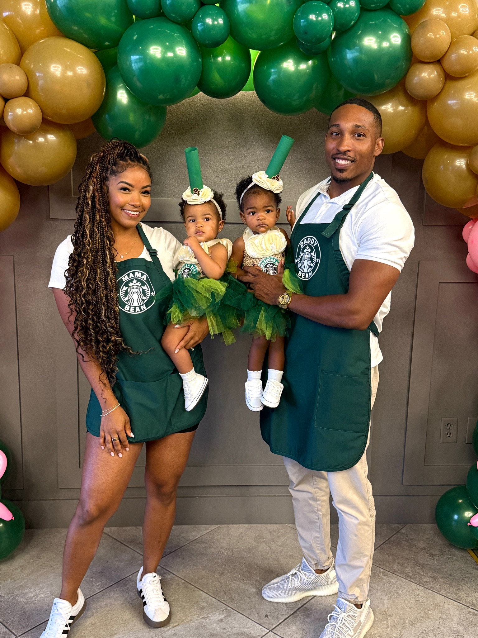 Family Halloween costume inspo! We loved our Starbucks themed customized oufits featuring our baby Frappuccino’s. Everything came in super fast  

#LTKHalloween