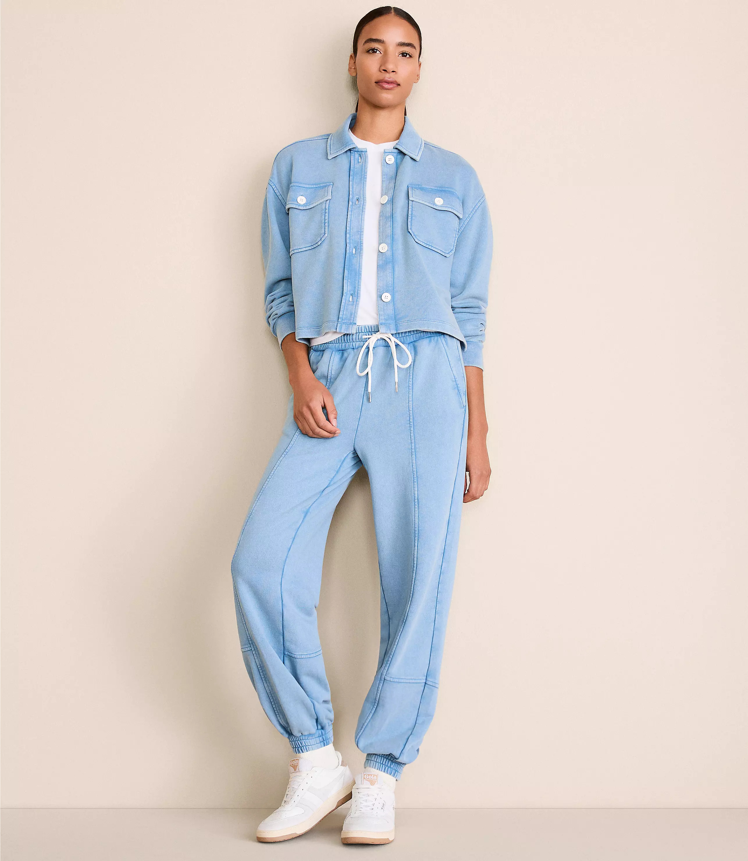 Lou & Grey Seamed Joggers | LOFT