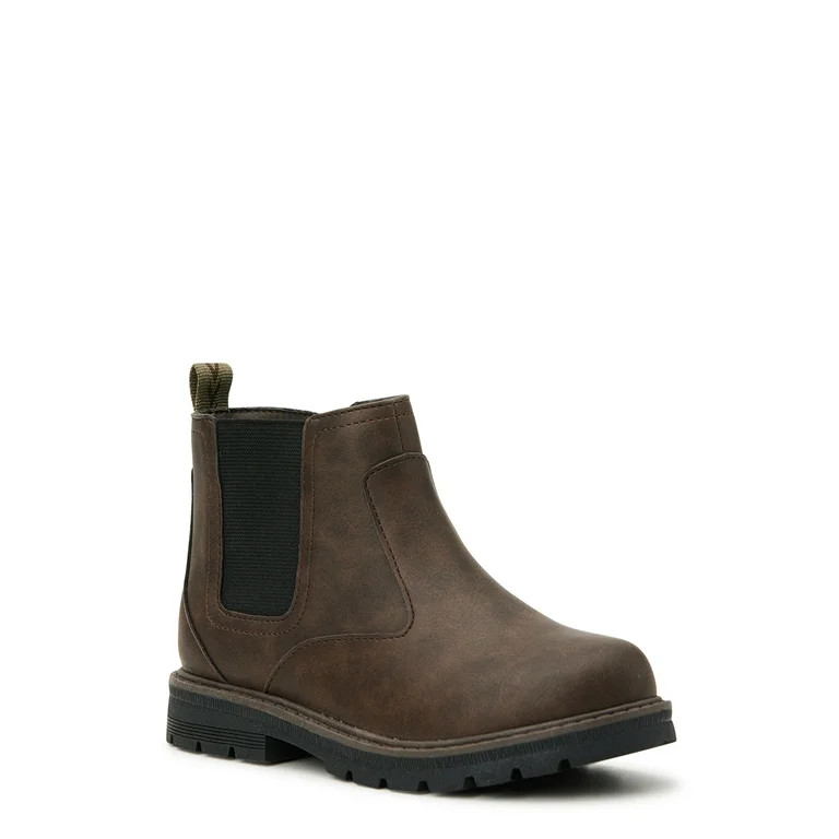 Wonder Nation Little & Big Boys' Chelsea Boot | Walmart (US)