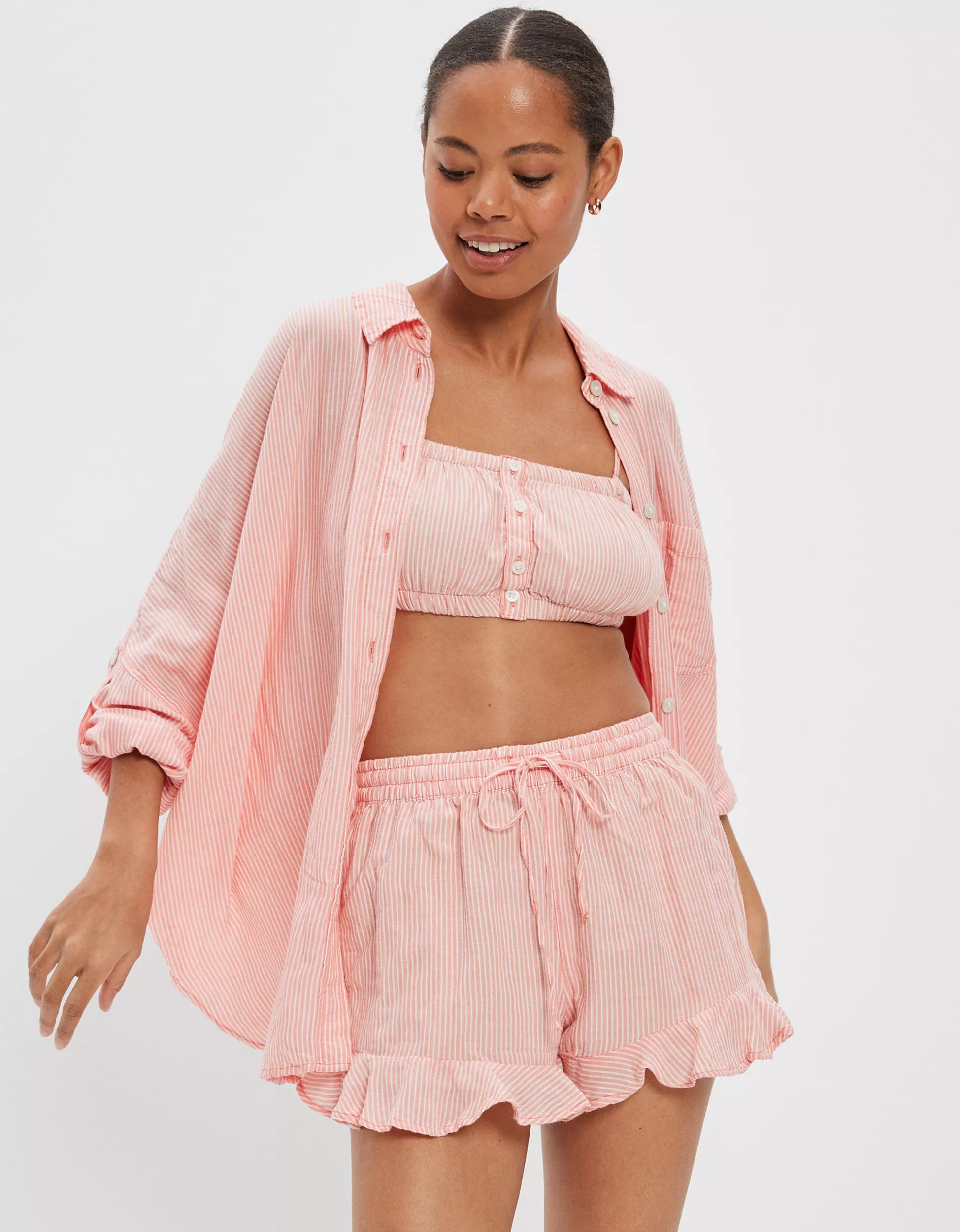 AE Ruffle Short | American Eagle Outfitters (US & CA)