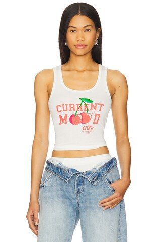 The Laundry Room Current Mood Tank Top in White from Revolve.com | Revolve Clothing (Global)