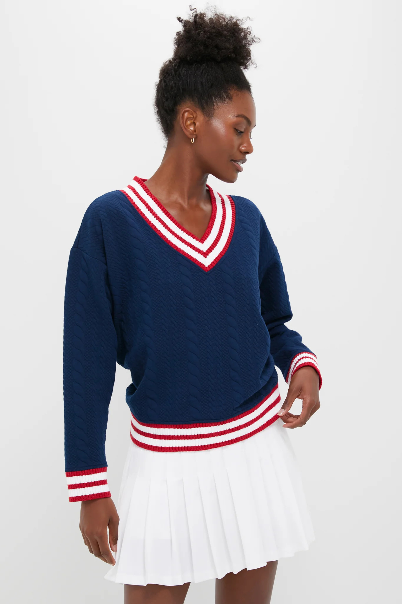 Navy and Red Turner Pullover | Tuckernuck (US)