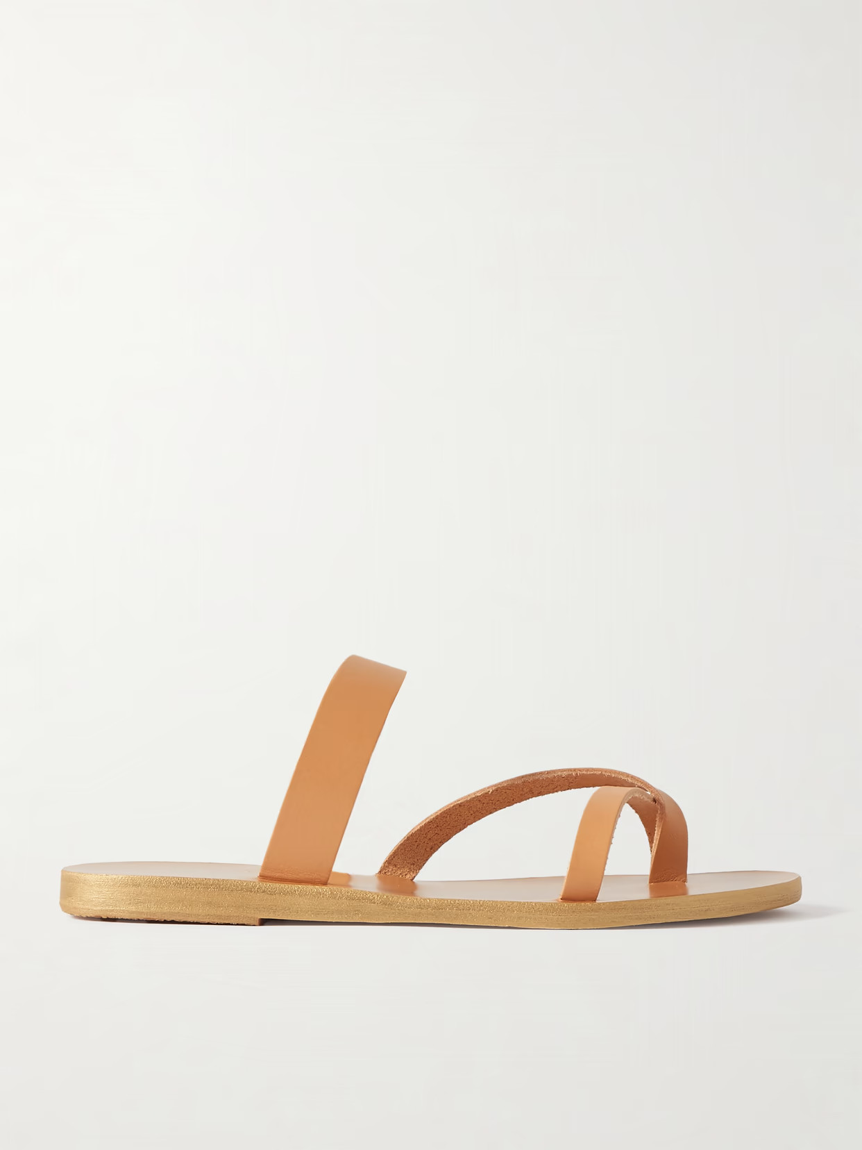 Ancient Greek Sandals - Daphnae Leather Sandals - Brown | NET-A-PORTER (US)