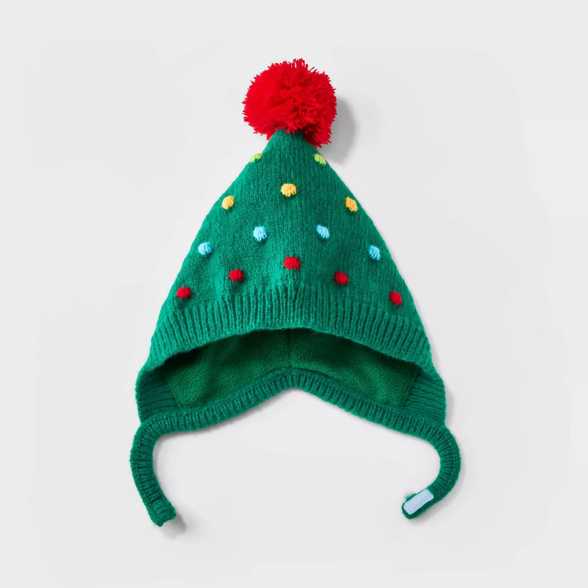 Baby Christmas Bonnet - Cat & Jack™ Green Newborn | Target