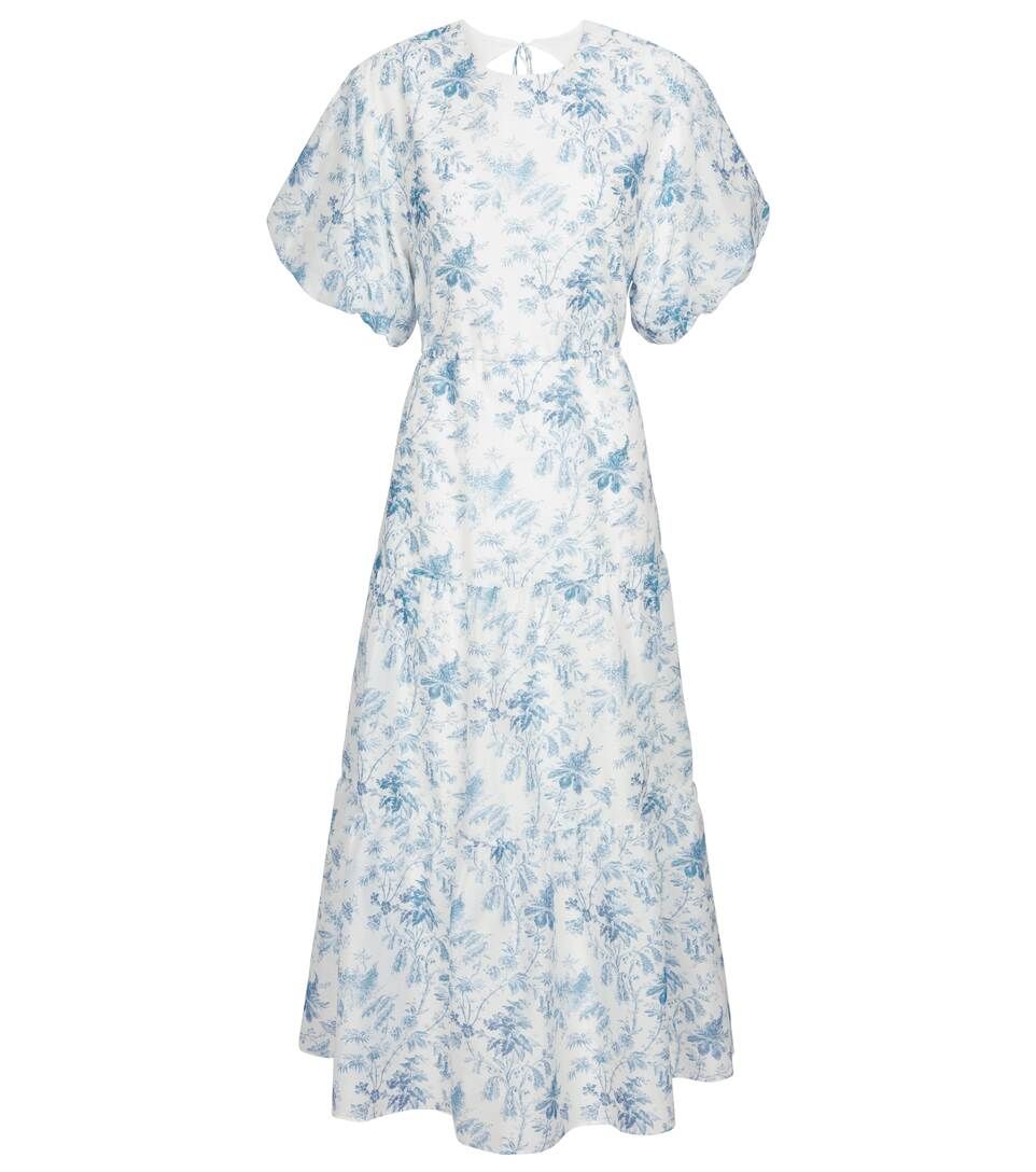 Exclusive to Mytheresa – Floral tiered midi dress | Mytheresa (US/CA)