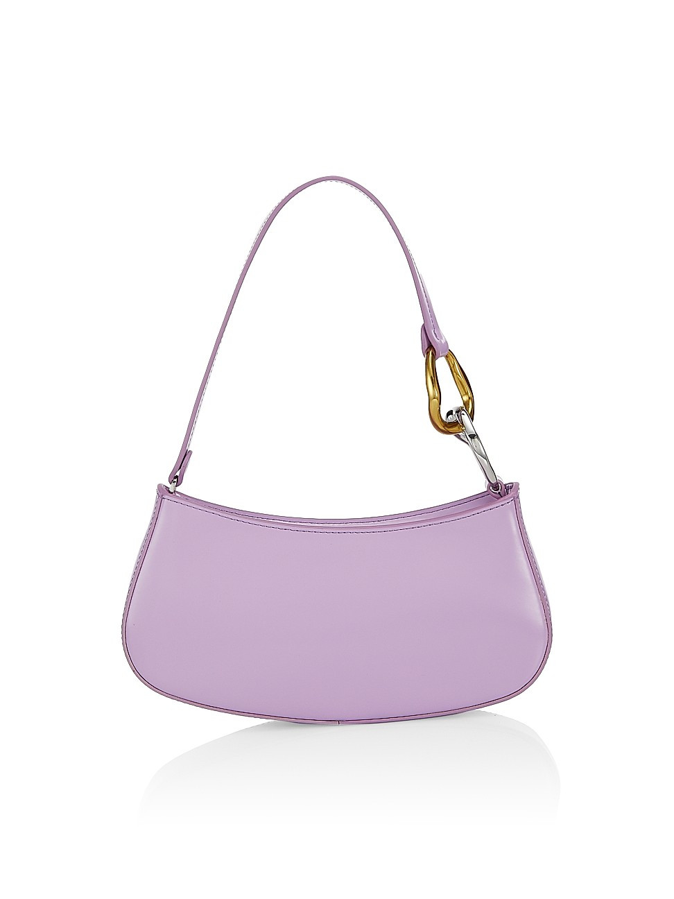 Women's Ollie Leather Shoulder Bag - Lilac - Lilac | Saks Fifth Avenue