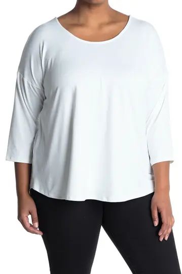 Cross Back 3/4 Sleeve Top | Nordstrom Rack