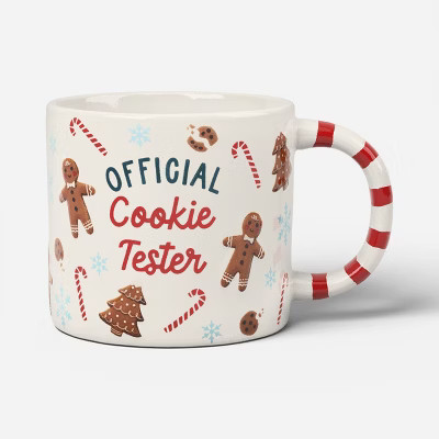 16oz Christmas Stoneware Official Cookie Tester Mug - Wondershop™ | Target