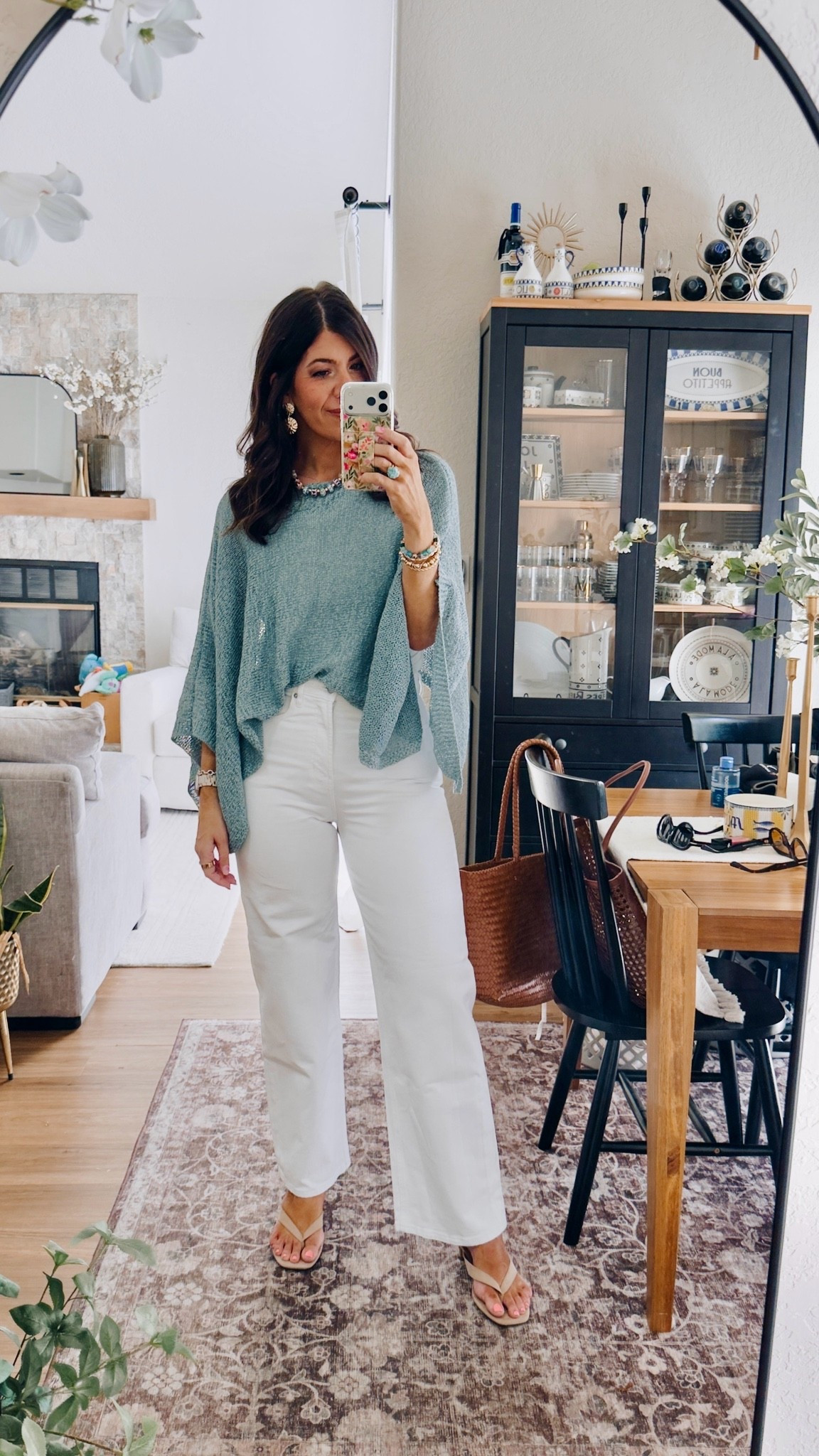 Casual Friday ootd
In a medium tank
10 regular wide leg jeans

#LTKMidsize #LTKOver40 #LTKWorkwear