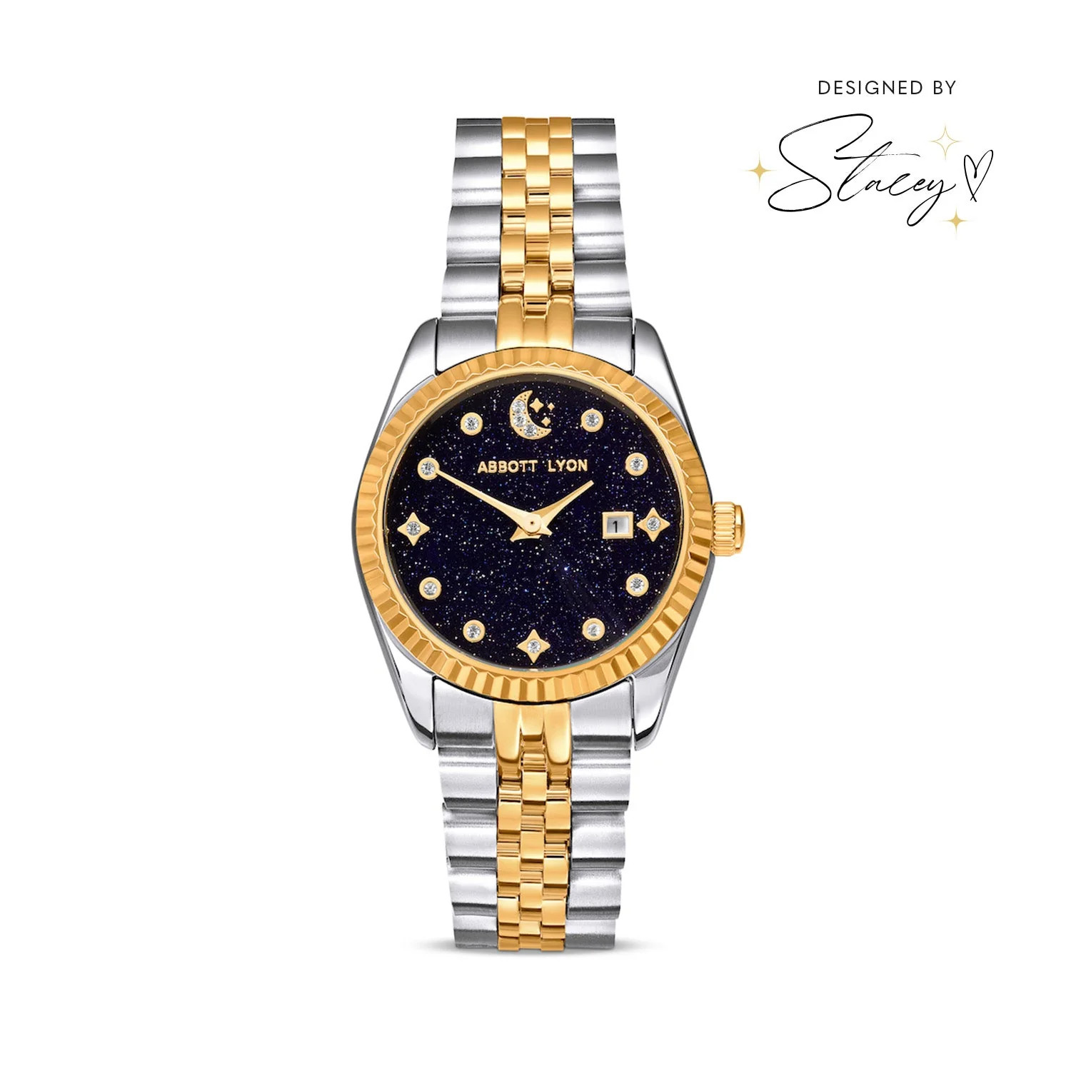 Moon and Back Two Tone Belgravia 30 Watch | Abbott Lyon