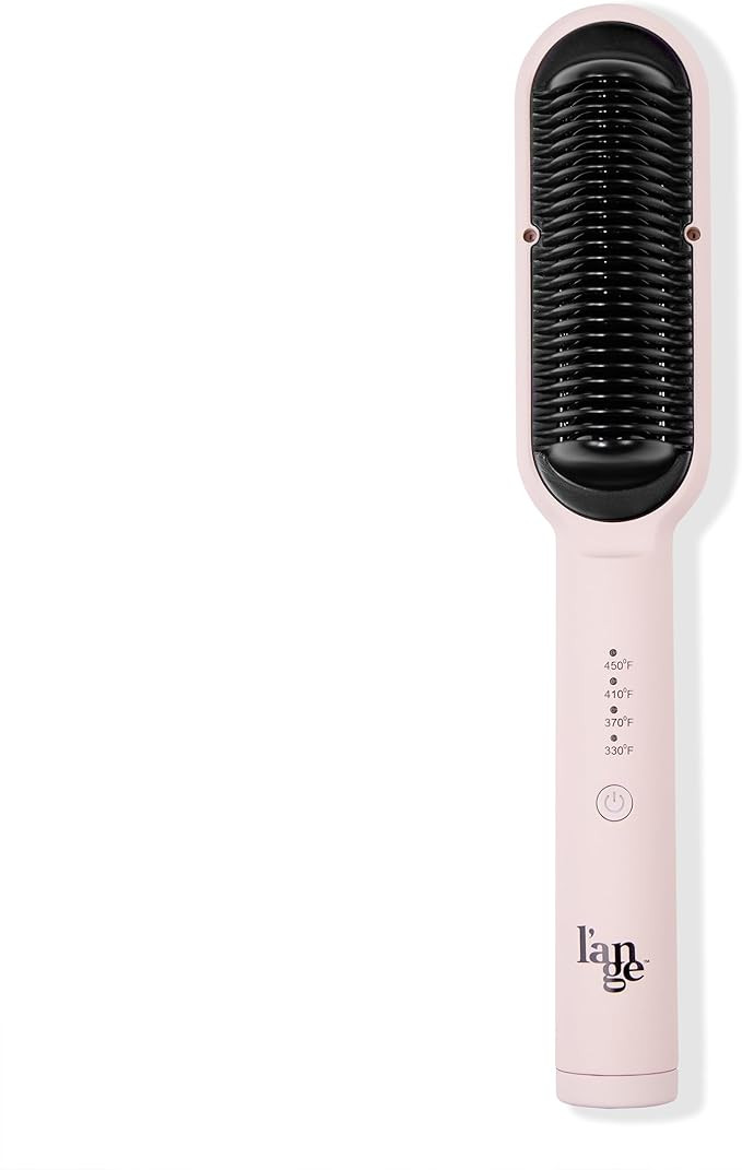 L'ANGE HAIR Smooth-it Classic Electric Hot Comb and Hair Straightener Brush for Women | Fast Heat... | Amazon (US)