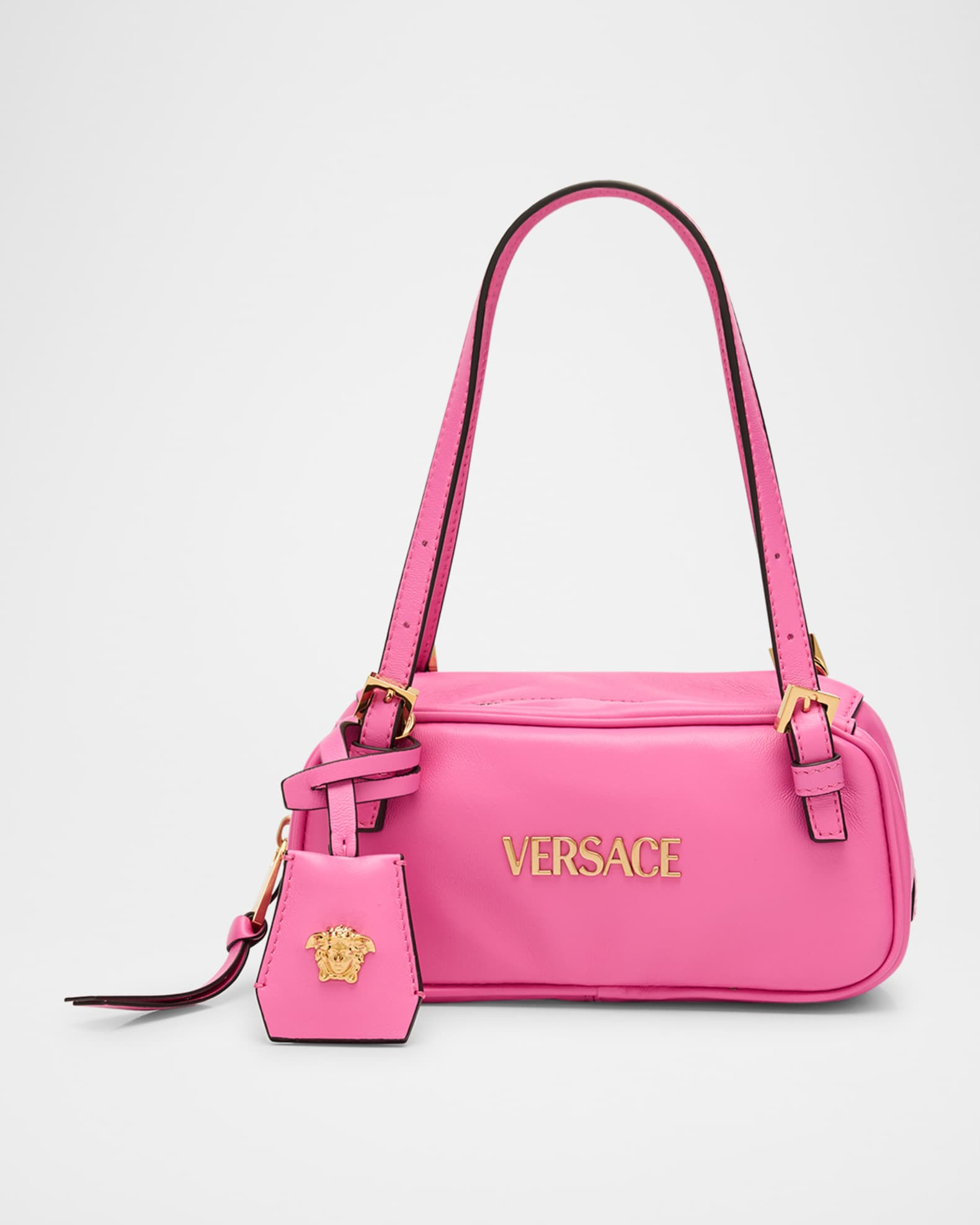 La Medusa Mini Nappa Leather Shoulder Bag | Neiman Marcus