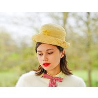 Vintage Breton Hat, Women Bowler 1950S-60S Millinery, Tea Party Retro Hat | Etsy (US)