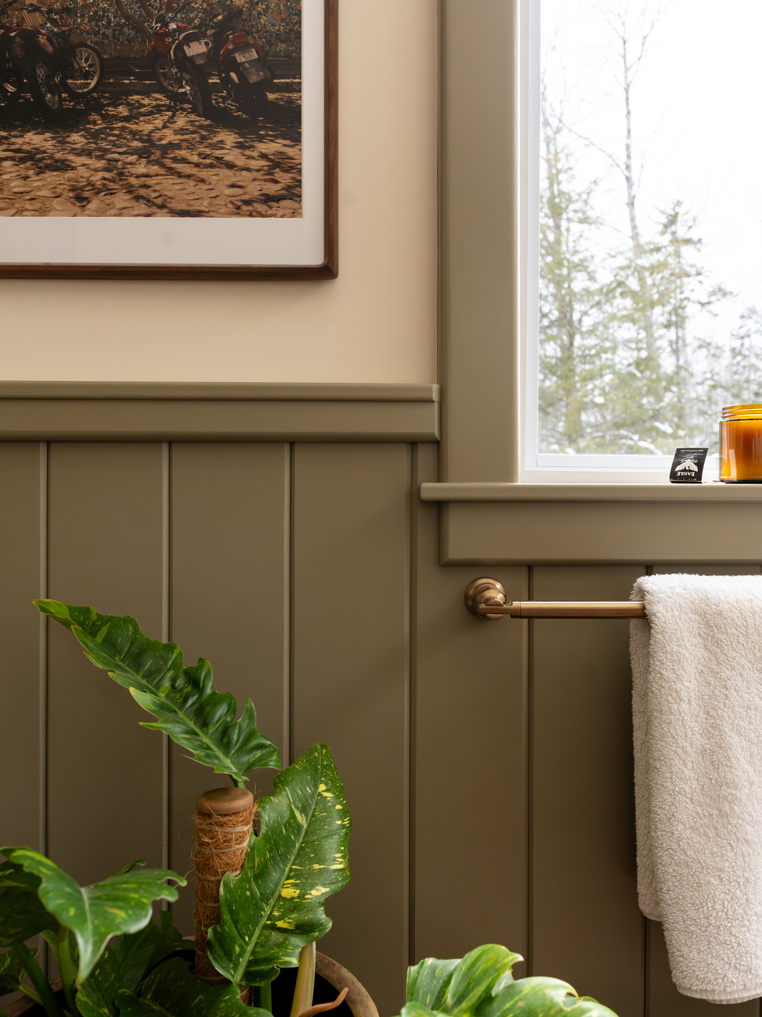 Every bathroom design plan needs plants and a cute shower lamp! 

 #LTKdayinmylife #LTKmorningroutine #LTKHome