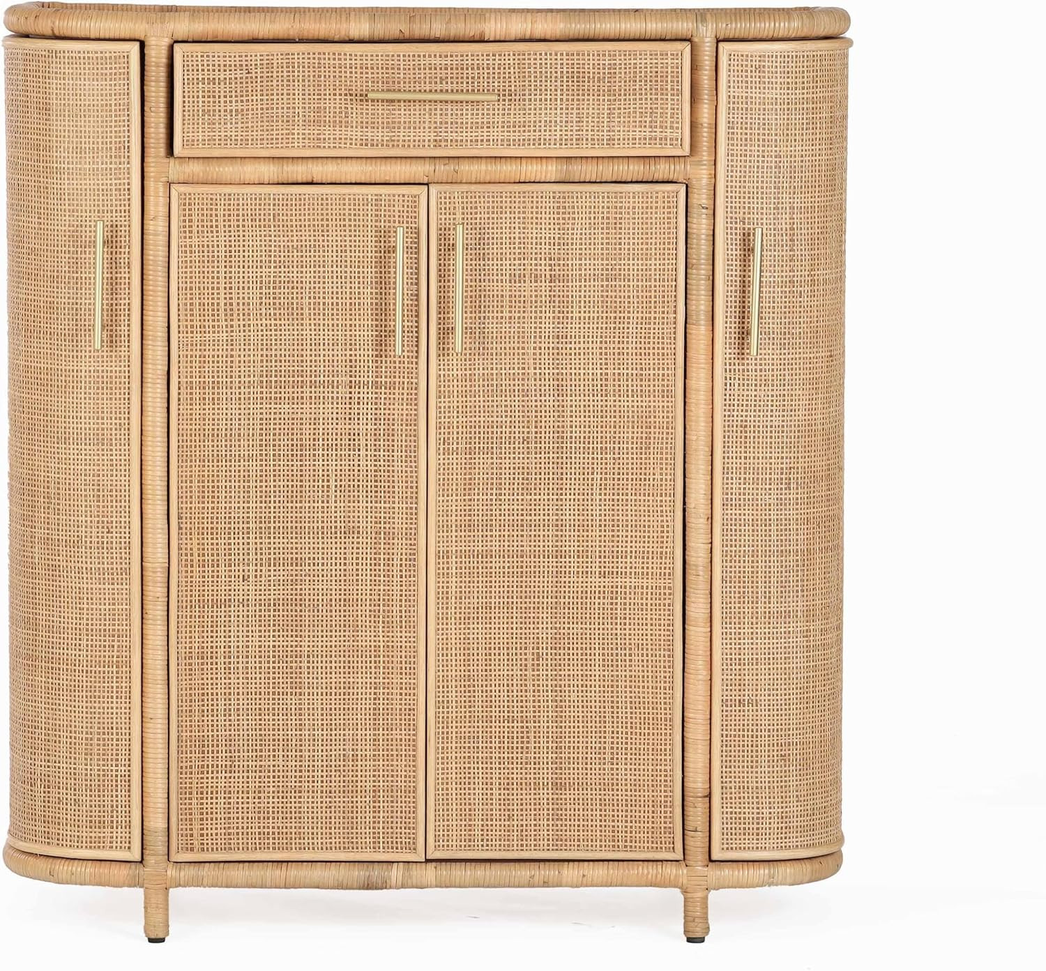 Tarot Natural Rattan Bar Cabinet | Amazon (US)