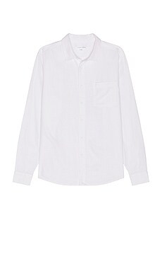 Vintage Summer Linen Long Sleeve Shirt in White from Revolve.com | Revolve Clothing (Global)