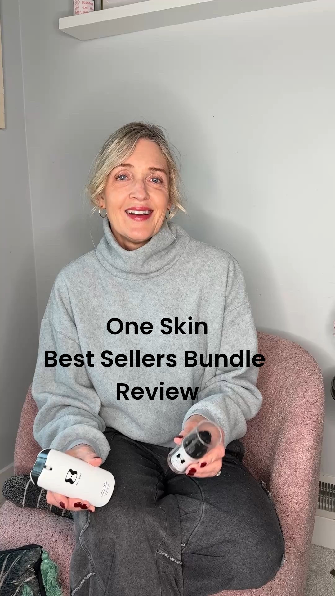 One Skin Best Sellers Bundle Review.
Includes eye topical supplement and face topical supplement. Boosts collagen and helps with skin elasticity, hydrates and improves skin texture and firmness. Absorbs quickly, gives you a glow, can use with your other favorite products.

This duo would be a great holiday gift for women who love skincare products! Currently 20% off for Amazon’s Black Friday sale!

One Skin topical supplements, anti-aging skincare, science backed skincare, medical grade skincare, skincare over 40, holiday gifts, Black Friday sale, skincare sale

#LTKBeauty #LTKSaleAlert #LTKCyberWeek